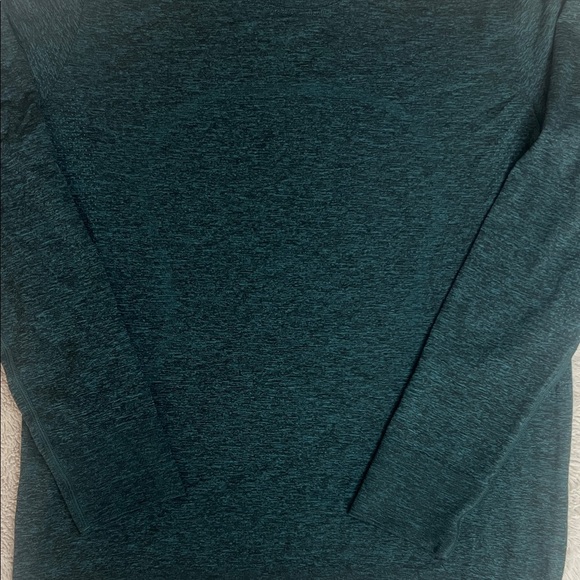 Lululemon Mens Surge Long Sleeve Shirt Teal Deep Green est sz M - Picture 3 of 11